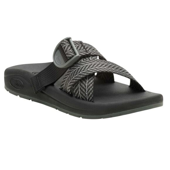 Chaco Cushz Slide Women's Black Sandals Adjustable Strap Size 11 Float Max Tech - Picture 1 of 14